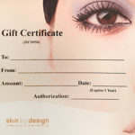 Make someone happy with a gift certificate!